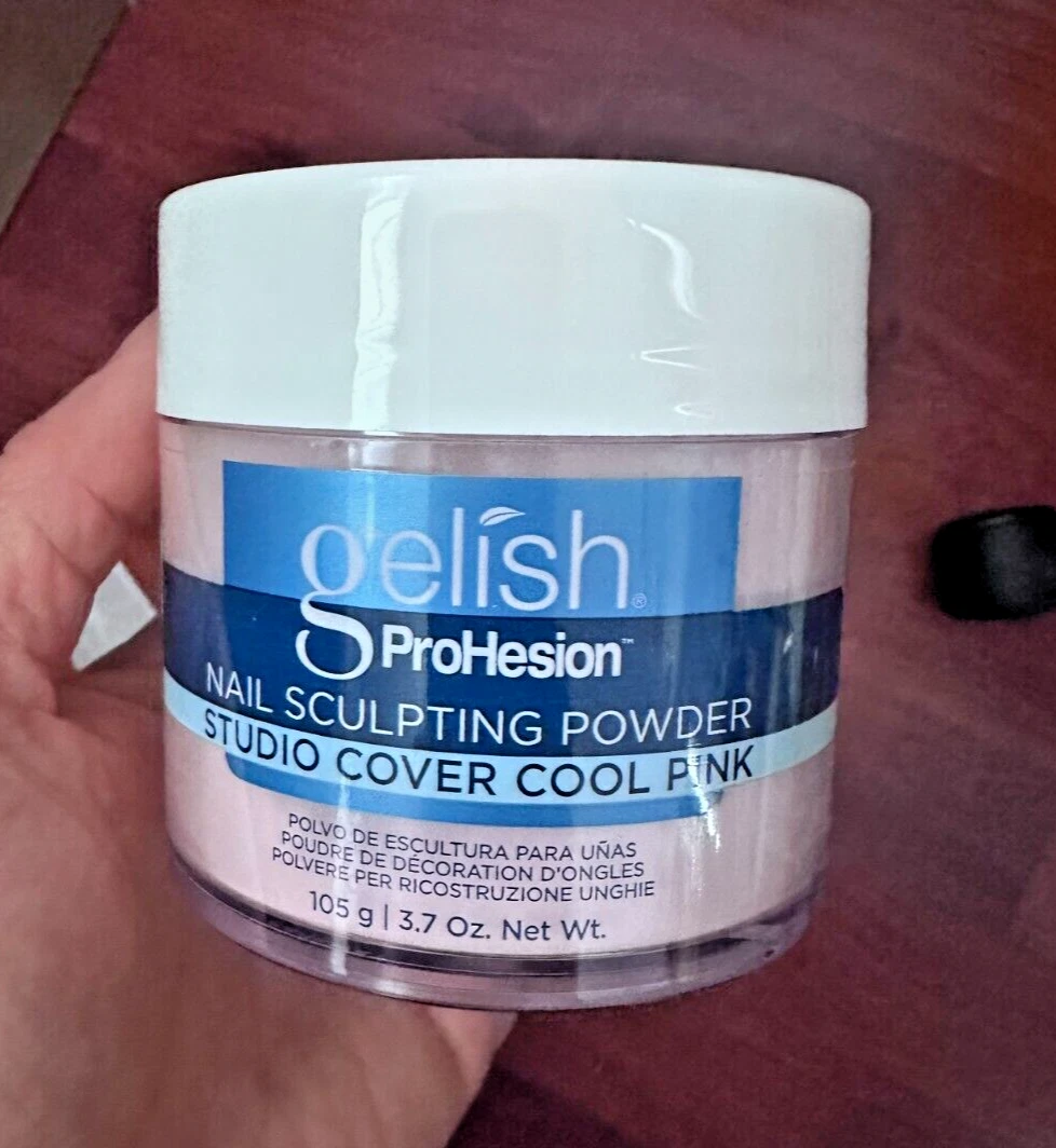 GELISH Prhesion Nail Sculpting POWDER COVER COOL PINK 3.7  fl oz